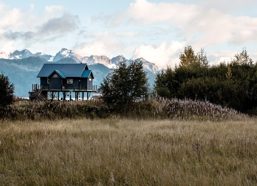 Fishing house in Seward, Kenai Peninsula Borough, Alaska