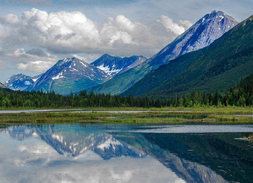 Kenai Mountains Reflection
