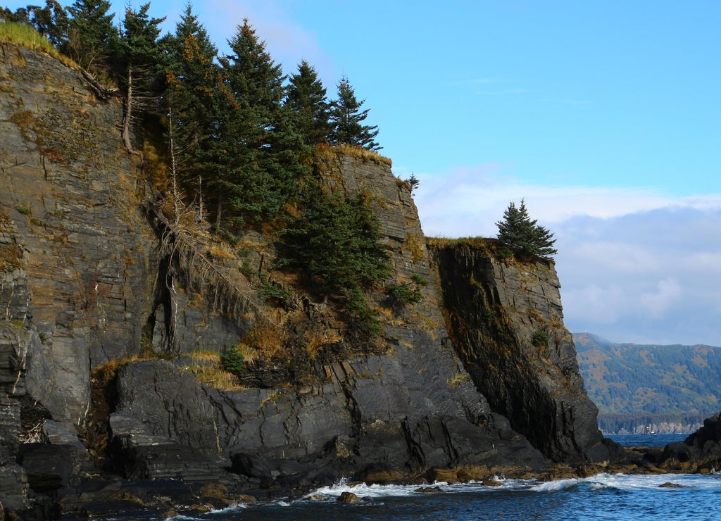 Alaska, Landscape of Kodiak Island, United States