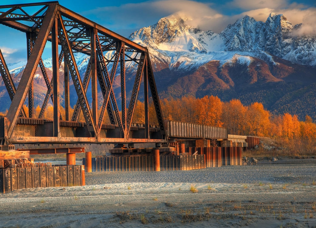 Alaska Railroad Bridge