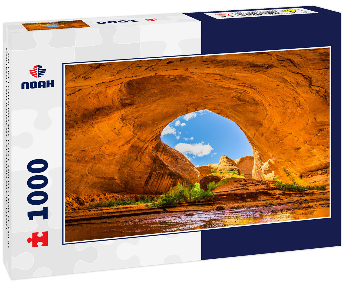 Jacob Hamblin Arch in Coyote Gulch, Glen Canyon National Recreation Area, Utah
