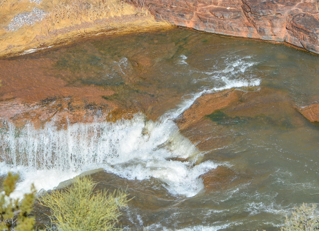 Scenic Beauty of Salt River Canyon in Gila County, Tonto National Forest, Arizona USA