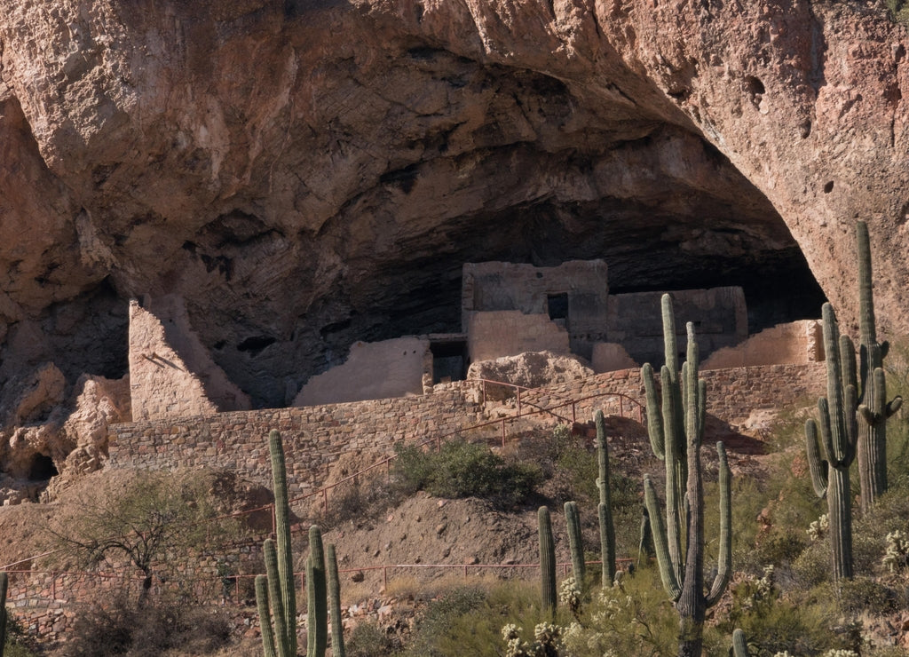 Indian cliff dwelling at Tonto National Monument