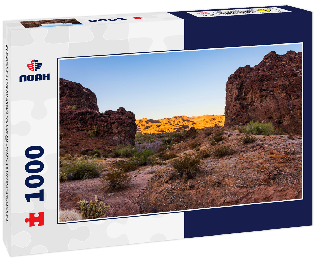 Desert mountains near Bill Williams River National Wildlife Refuge in Parker Arizona