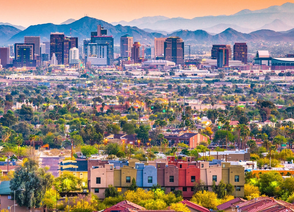 Phoenix, Arizona, USA Cityscape