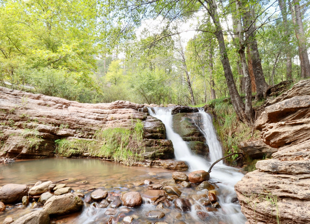 Tonto Falls, along Tonto Creek, in Arizona’s Tonto National Forest