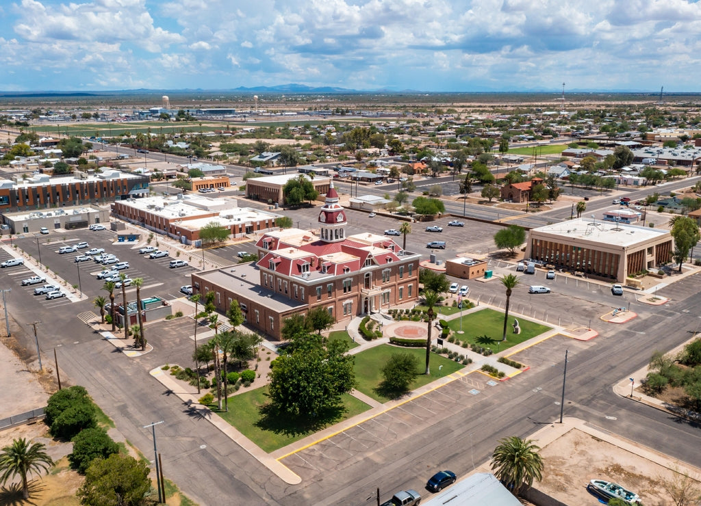 Historic Pinal County Courthouse in Florence, Arizona