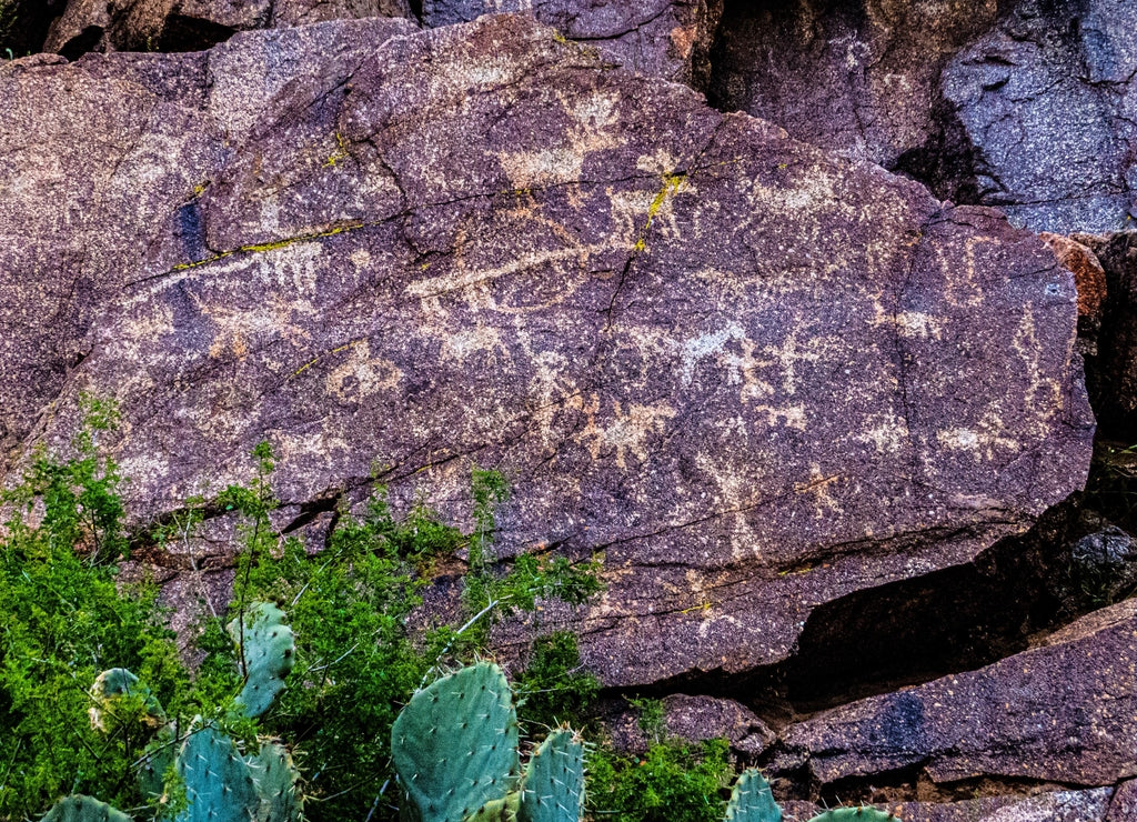 Badger Springs Rock Art Site in Agua Fria National Monument, Arizona