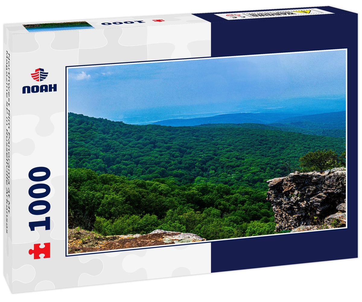 Northwest Rim Panorama at Mt Magazine SP in Russellville Arkansas