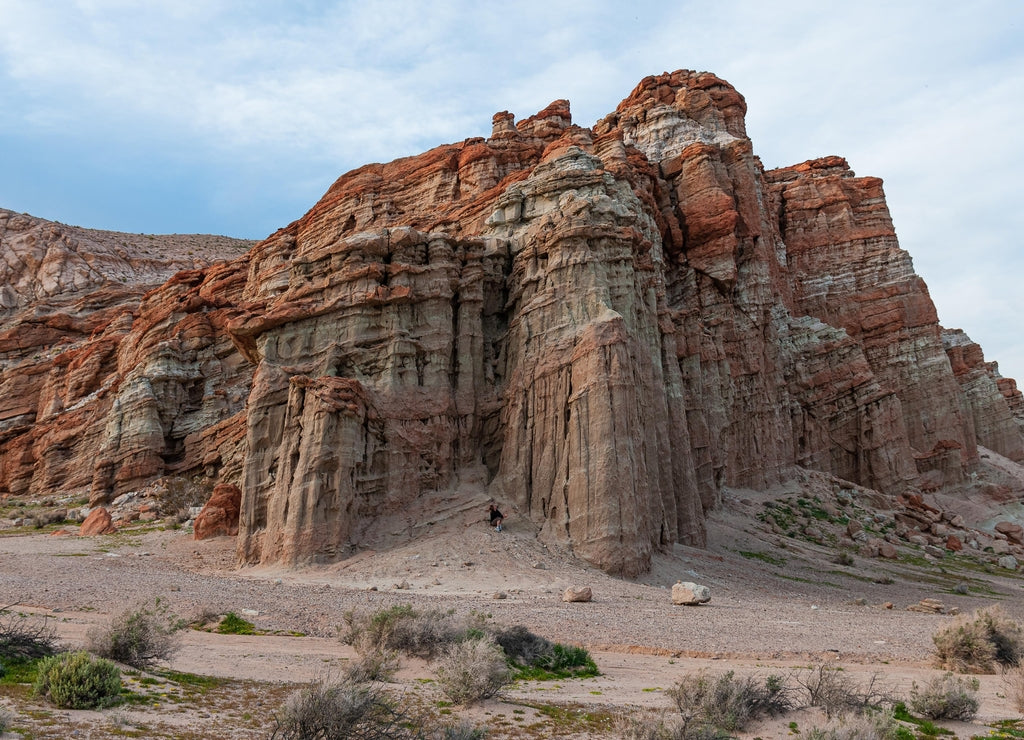 Red Cliffs at Red Rock Canyon State Park in Kern County, California