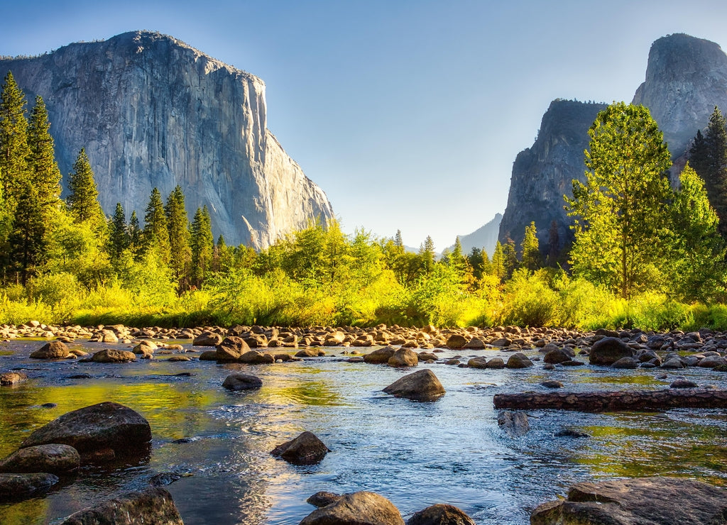 Sunrise on Yosemite Valley, Yosemite National Park, California