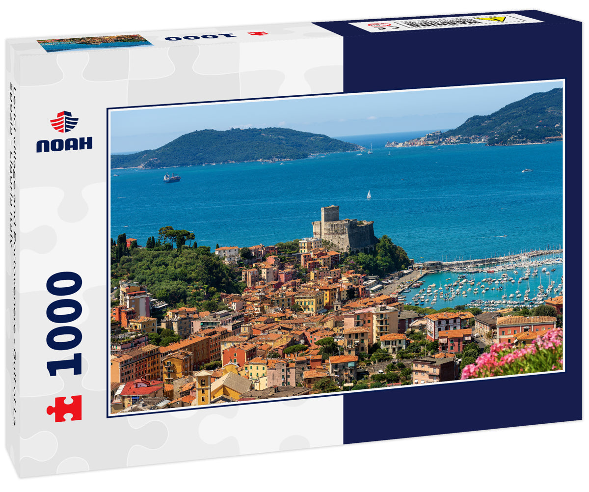Lerici village and Portovenere - Gulf of La Spezia - Liguria Italy