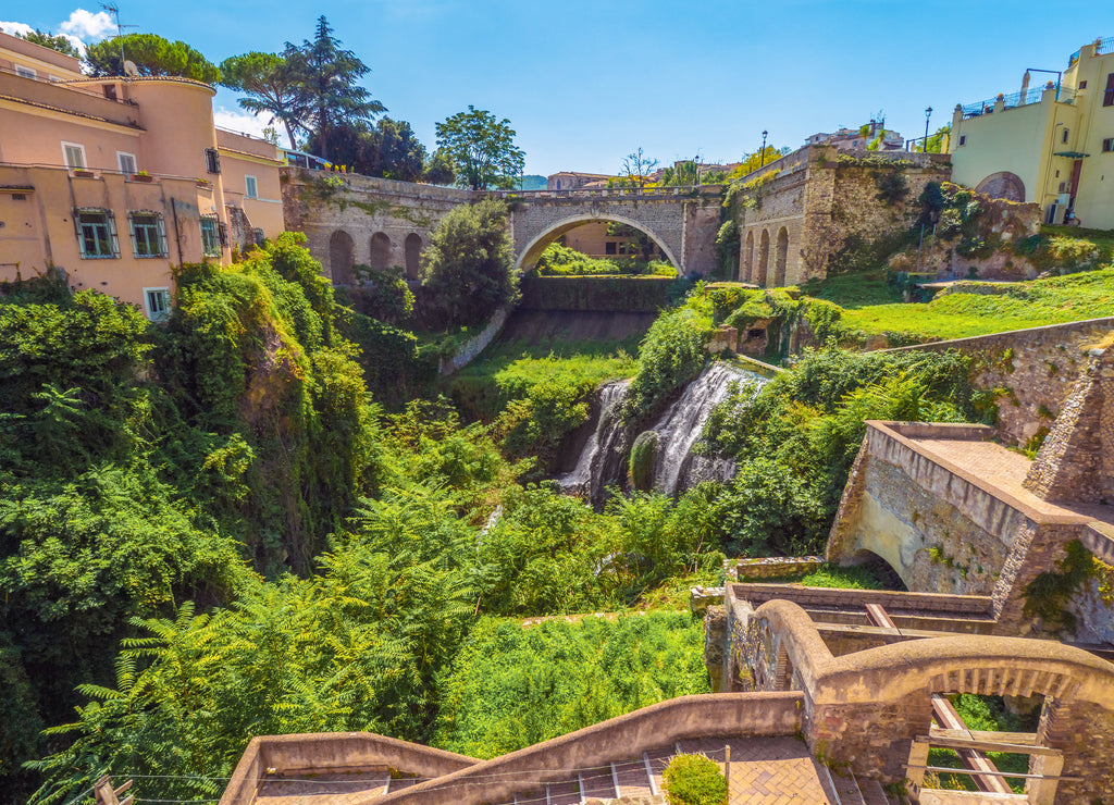 Tivoli (Italy) - The nice little town on the hill in province of Rome, famous for the historical and touristic site Villa Adriana and Villa d'Este