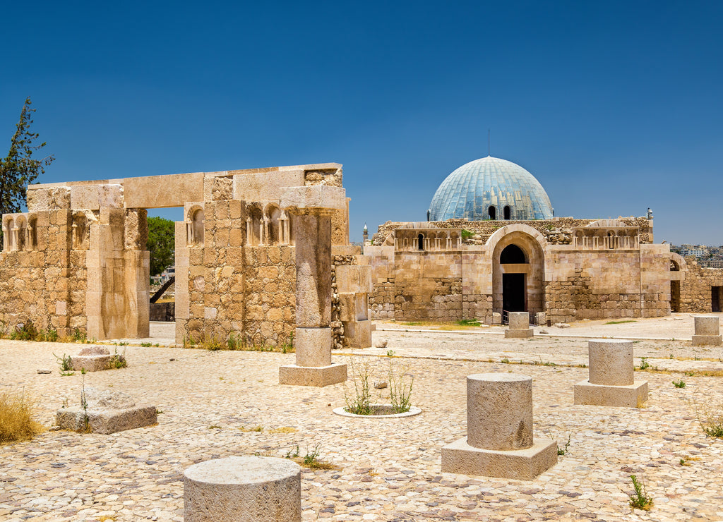 Umayyad Palace at the Amman Citadel Jordan