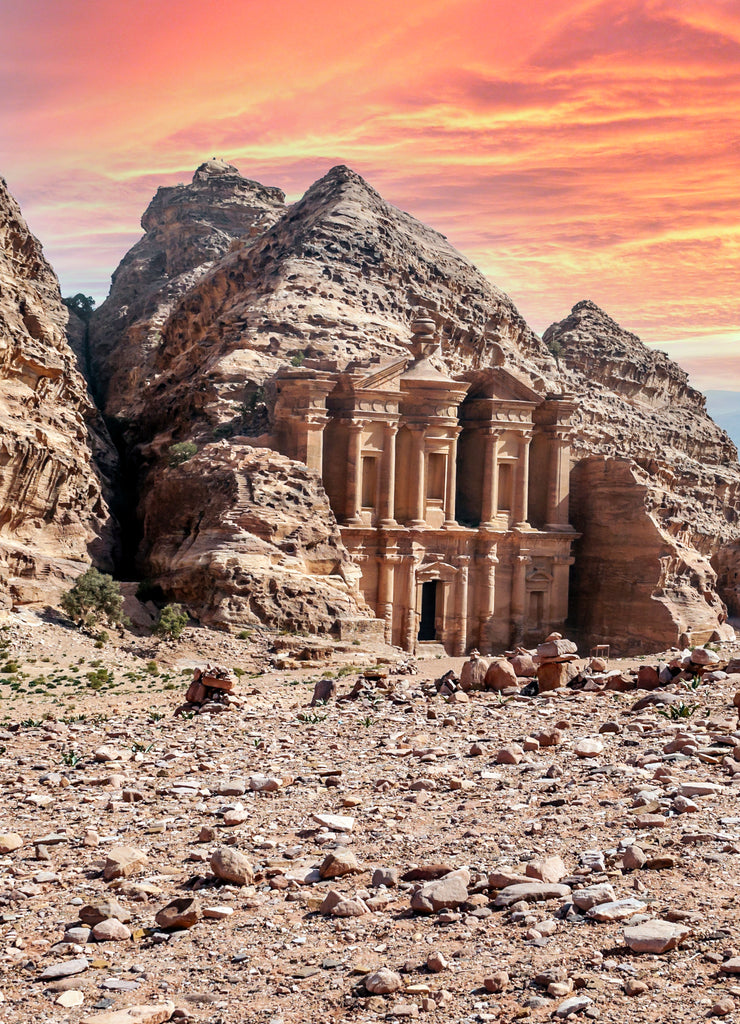 Ruins of the ancient city of Petra