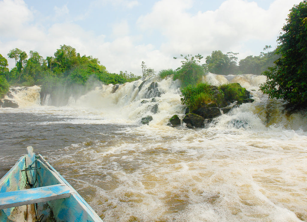 The Waterfalls of Lobé in Kribi, Cameroon