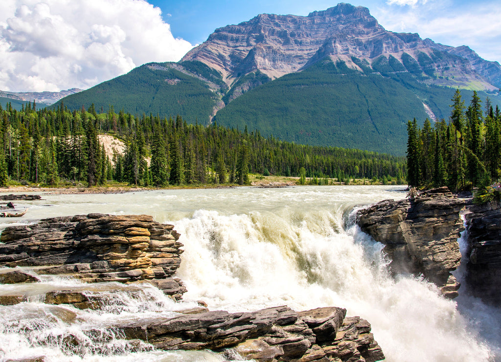 Athabasca Falls Alberta Canada