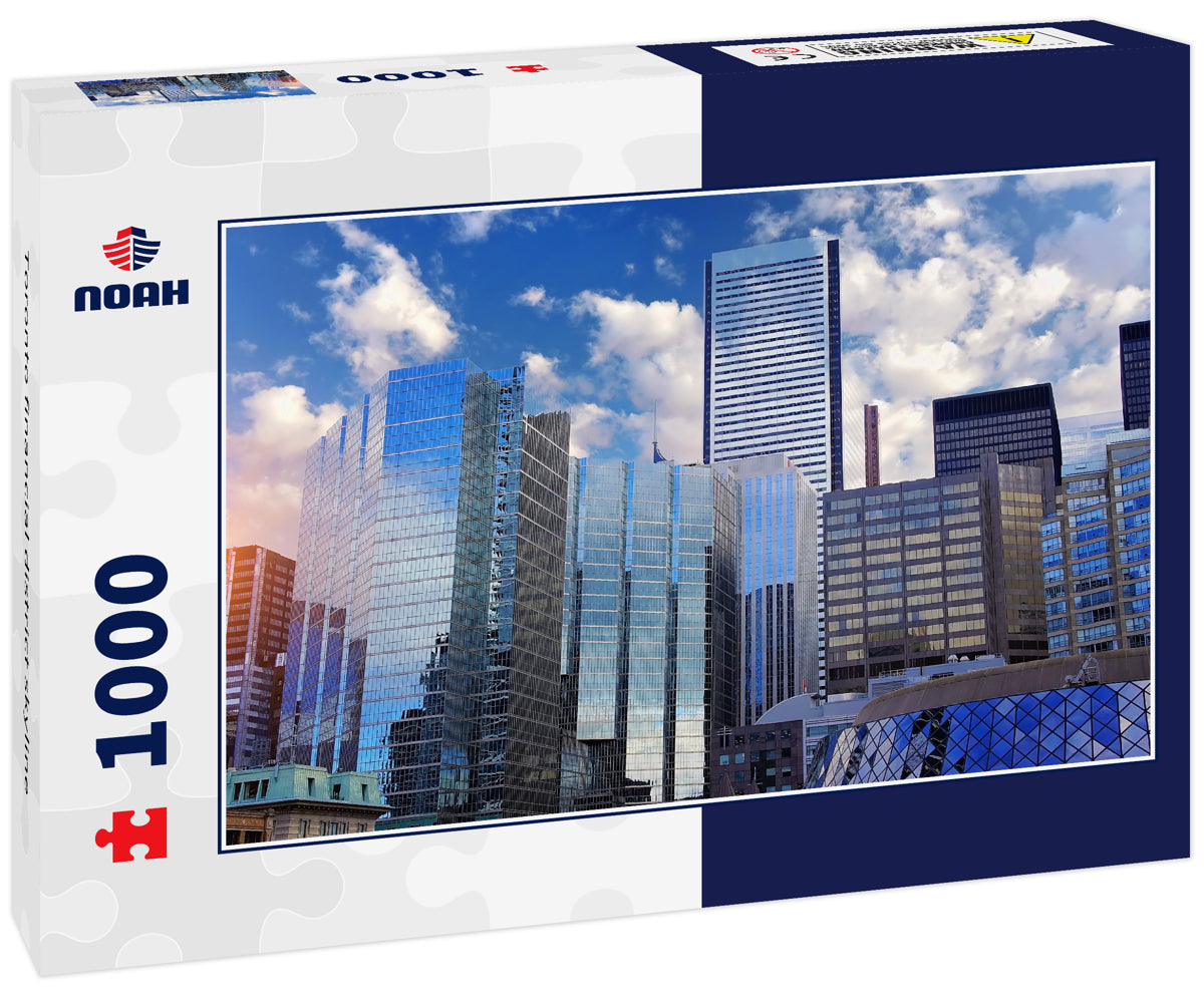 Toronto financial district skyline