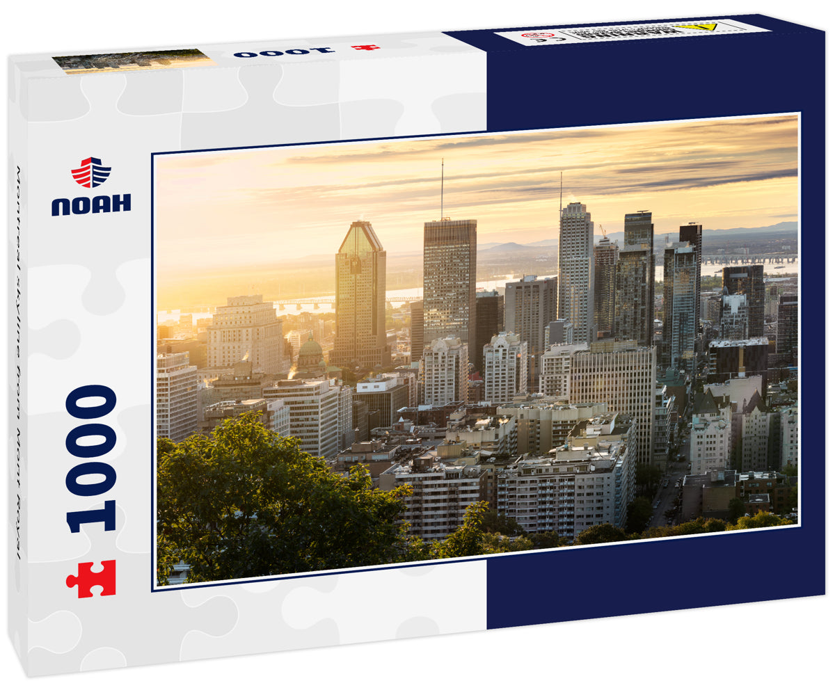 Montreal skyline from Mont Royal
