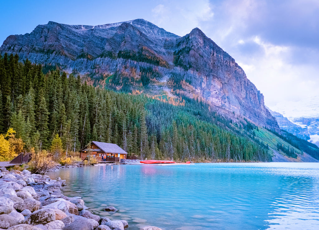 Lake Louise Canada Banff national park during winter