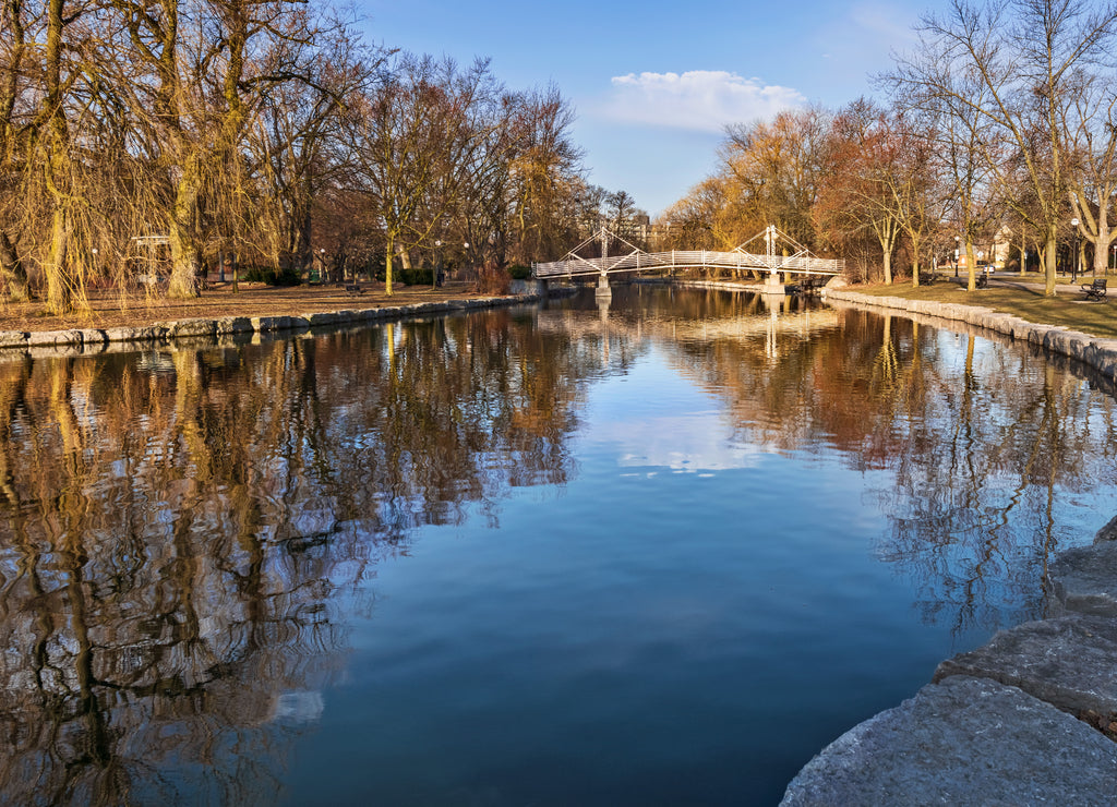 Victoria Park in Kitchener, Ontario, Canada