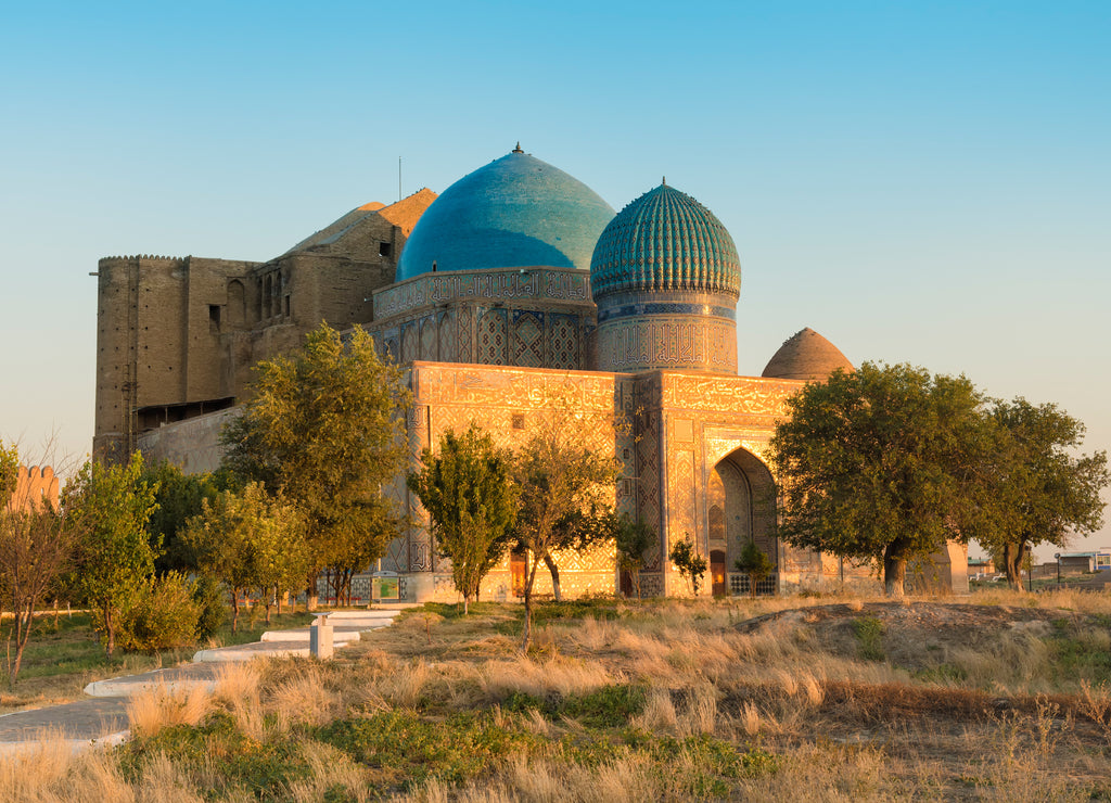 Khodja Ahmet Yasawi Mausoleum, Unesco World Heritage Site, Turkistan, South region, Kazakhstan