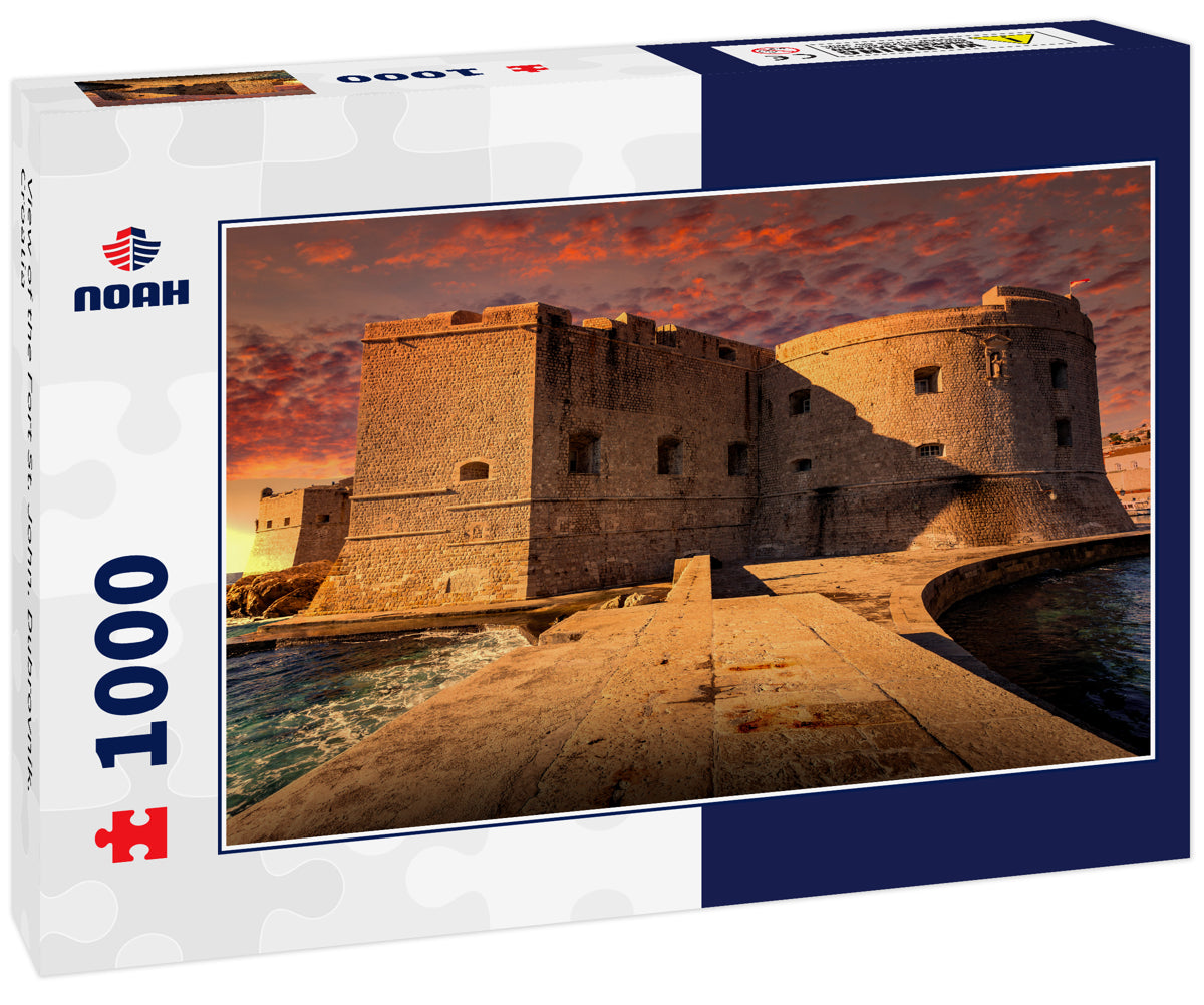 View of the Fort St. John. Dubrovnik. Croatia
