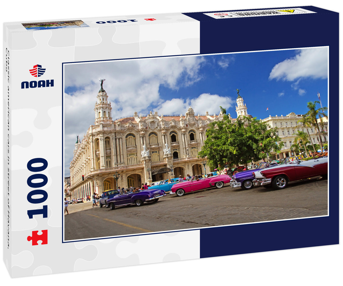 Classic american cars in street of Havana, Cuba