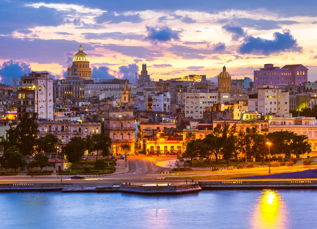 Skyline of Havana (Habana), capital of Cuba
