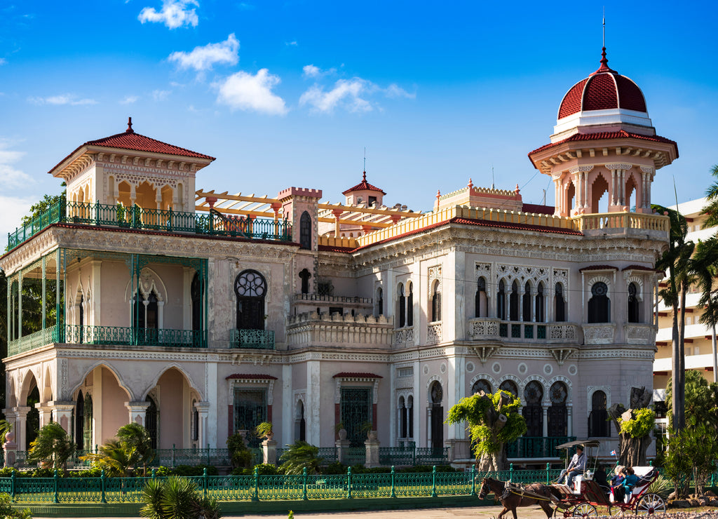 Ancient moorish palace in cienfuegos near Trinidad Cuba