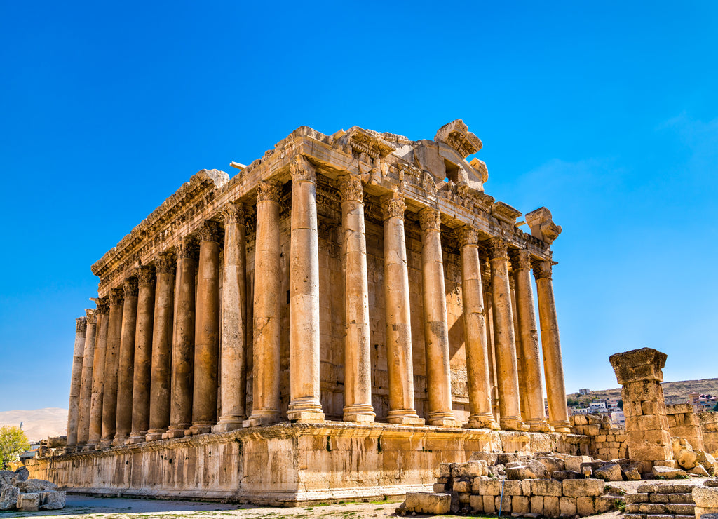 Temple of Bacchus at Baalbek, Lebanon