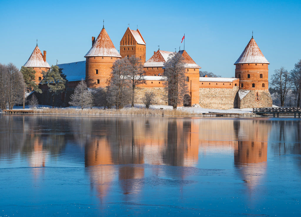 Medieval castle of Trakai, Vilnius, Lithuania