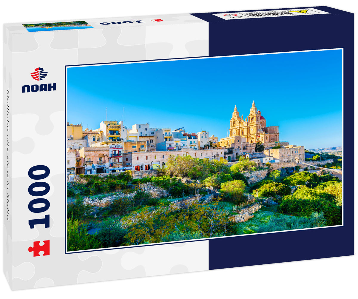 Mellieha city view in Malta