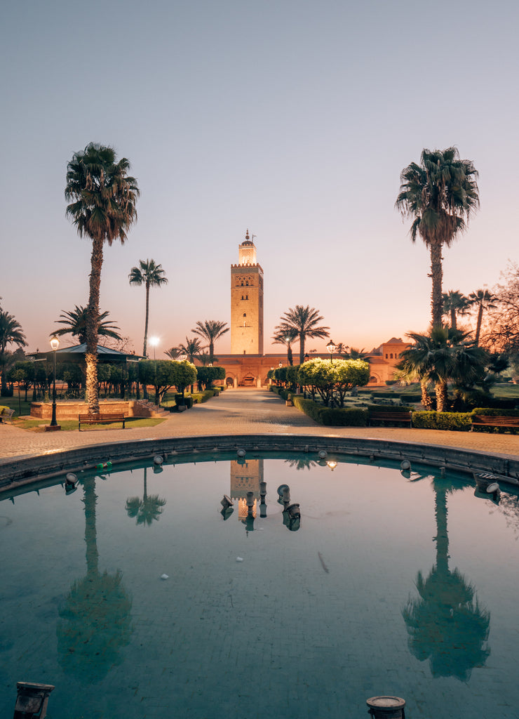 Koutoubia Mosque in Marrakech, Morocco