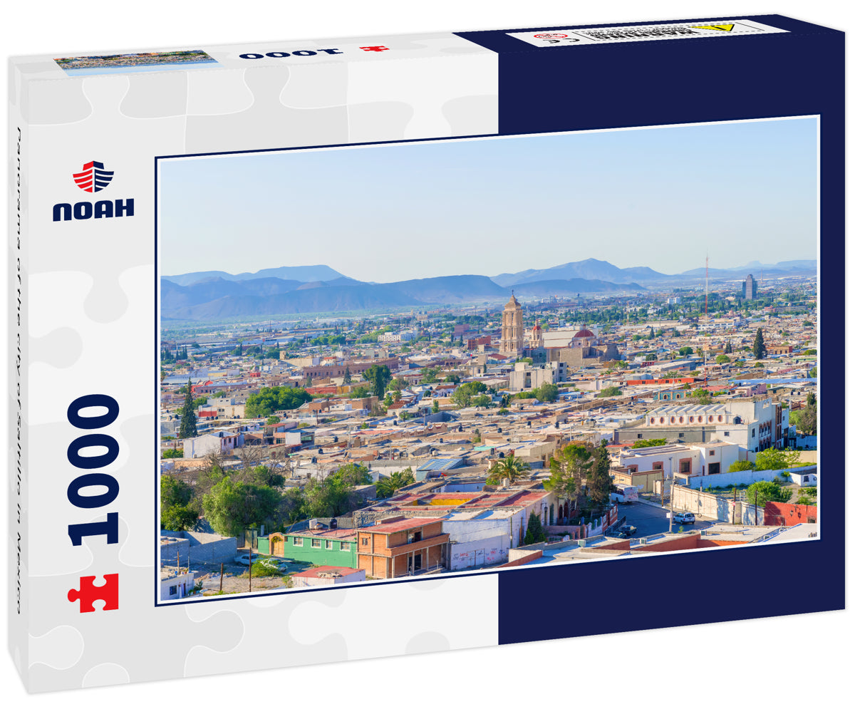 Panorama of the city of Saltillo in Mexico