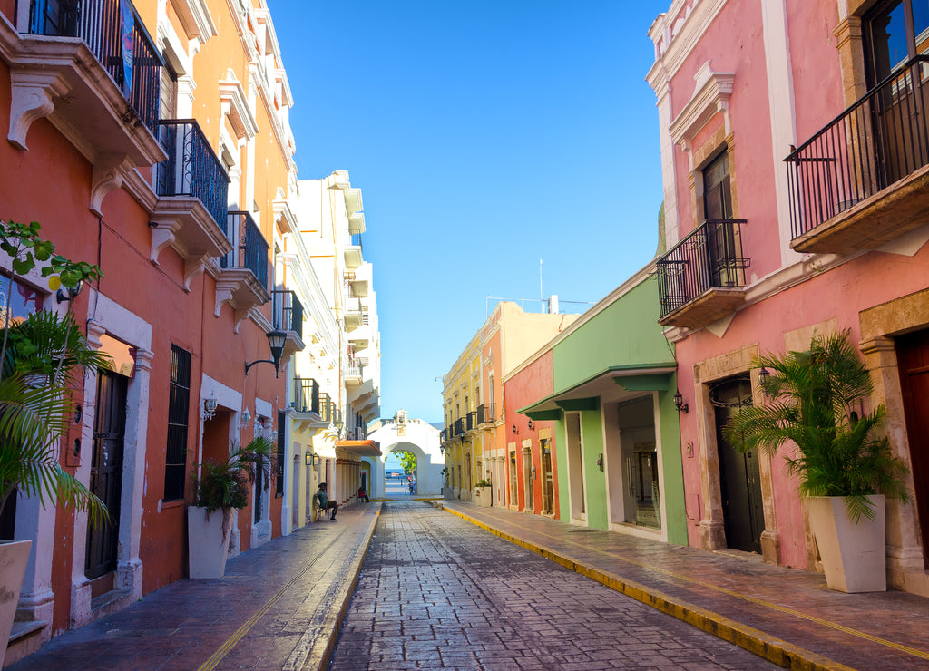 Colonial Campeche, Mexico