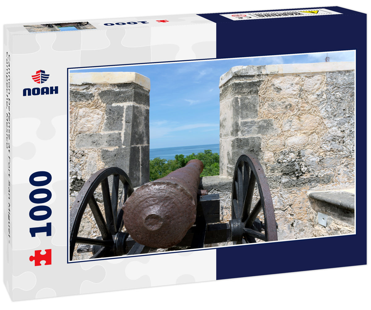 Cannon Defense at Fort San Miguel - Campeche, Mexico