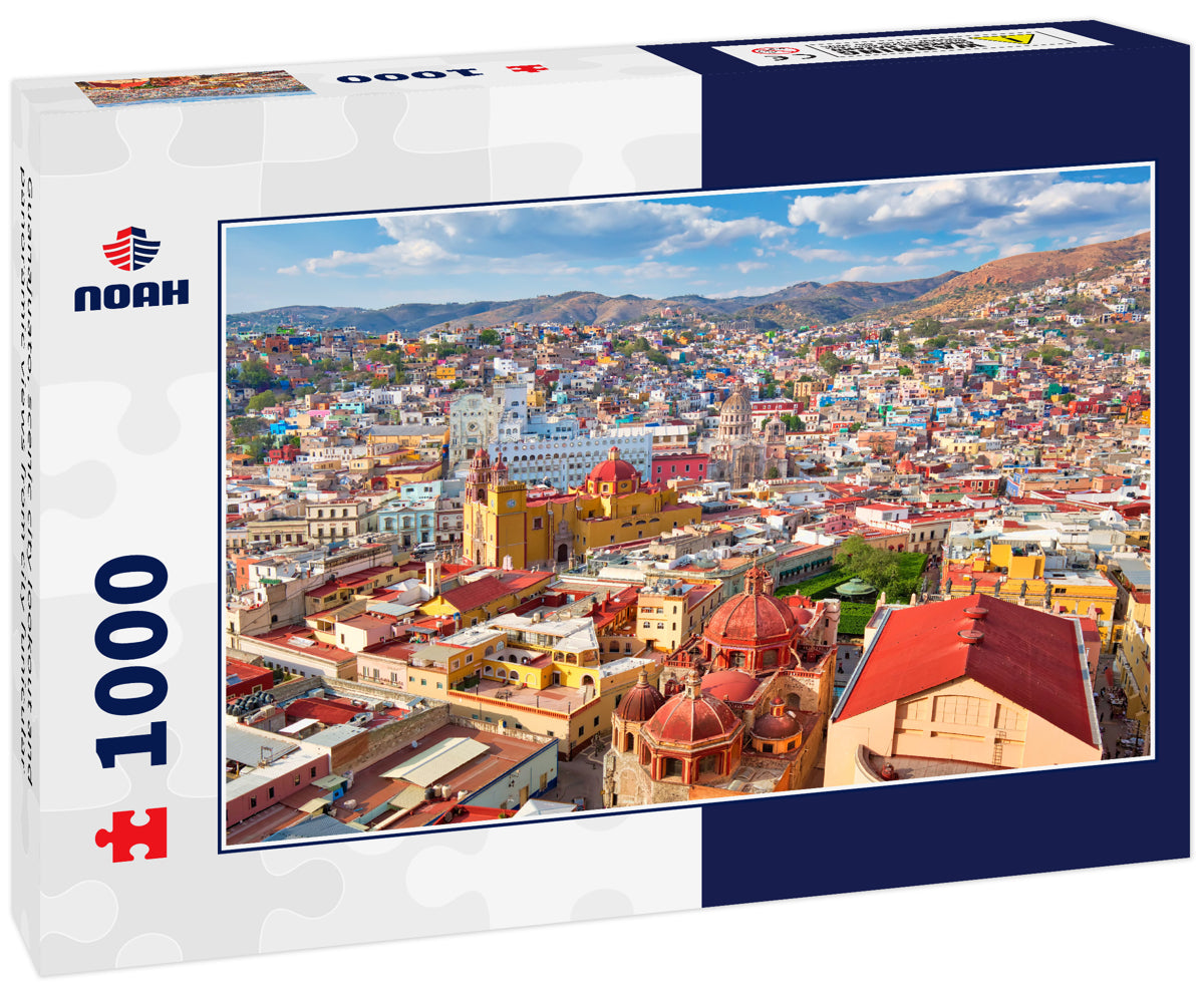Guanajuato, scenic city lookout and panoramic views from city funicular