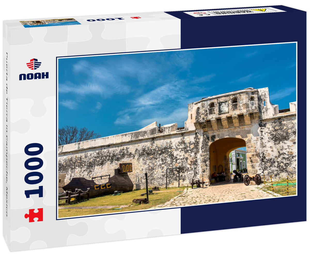 Puerta de Tierra in Campeche, Mexico