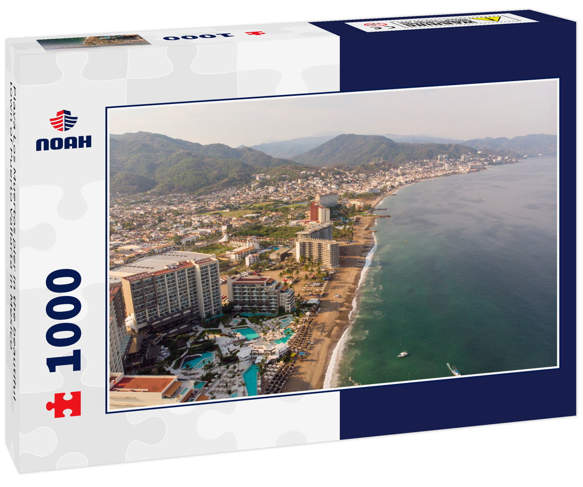 Playa Los Muertos pier in the beautiful town of Puerto Vallarta in Mexico