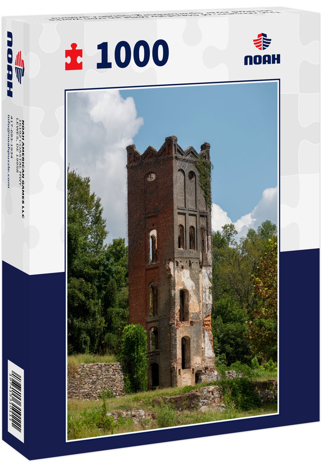 The remains of Glendale Mills an Iron works located near Spartanburg, South Carolina