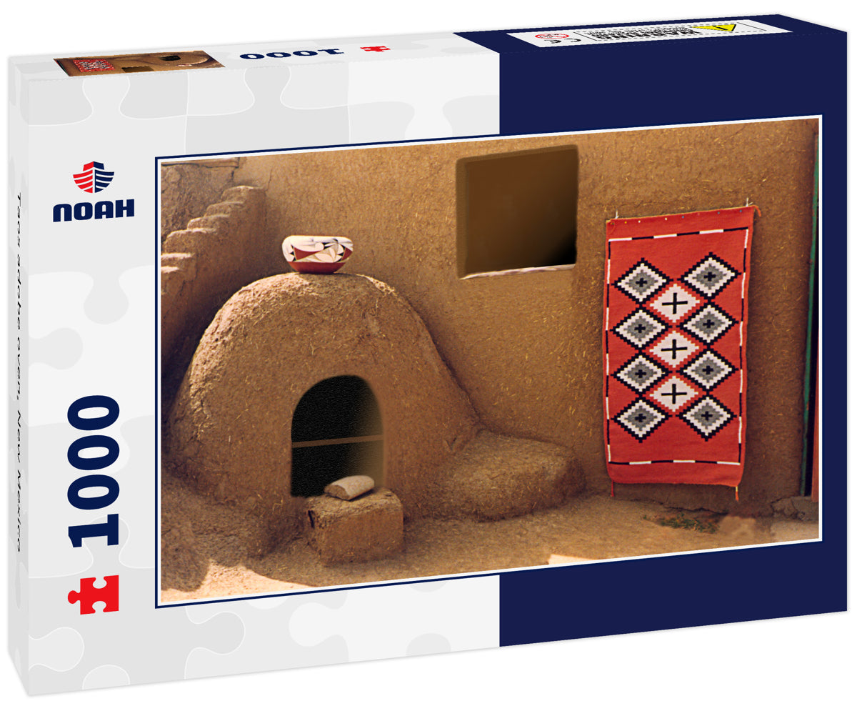 Taos adobe oven, New Mexico
