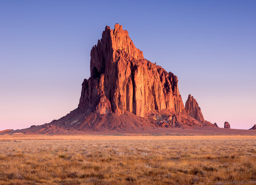 Shiprock New Mexico Southwestern Desert Landscape