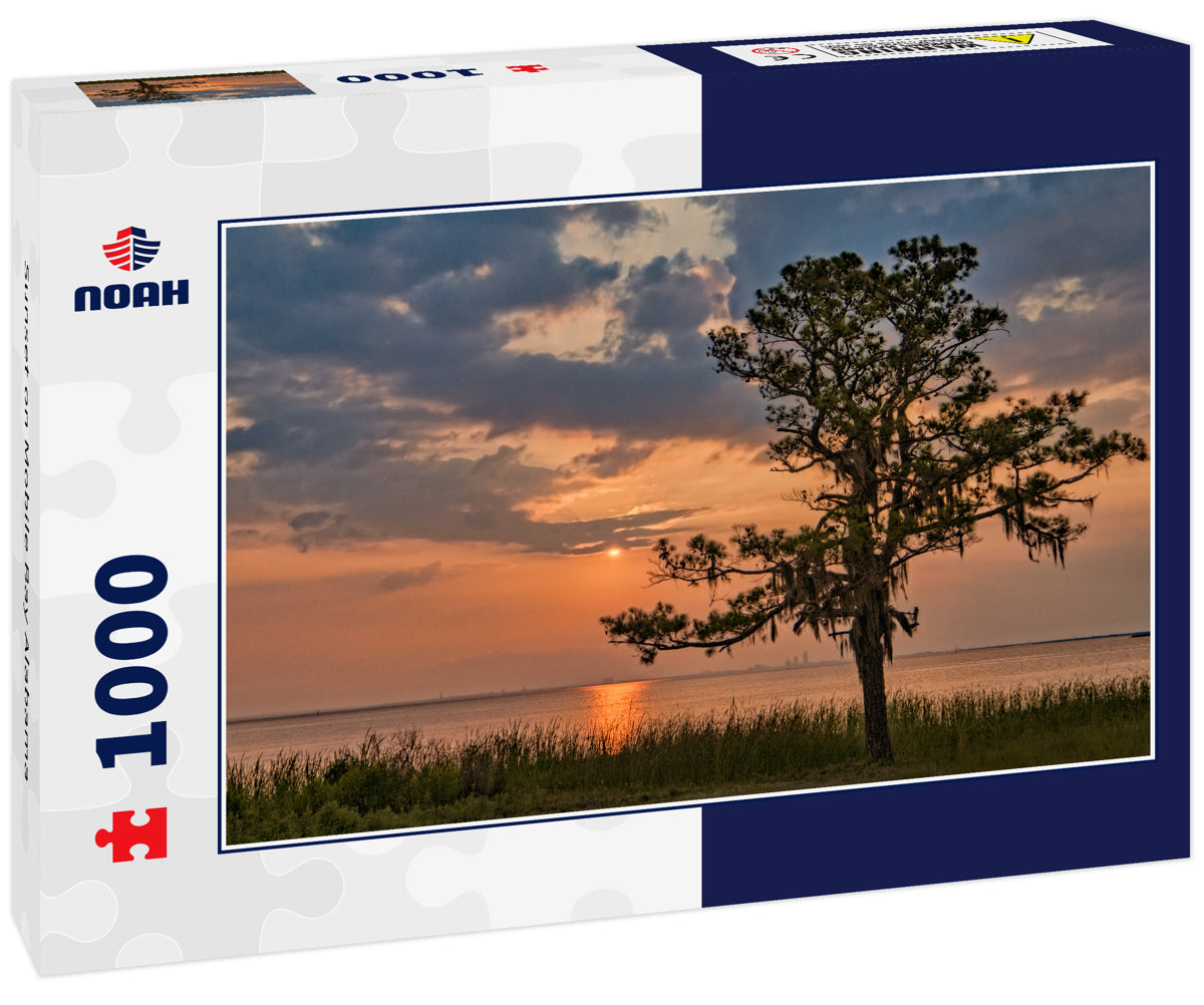 Sunset on Mobile Bay Alabama