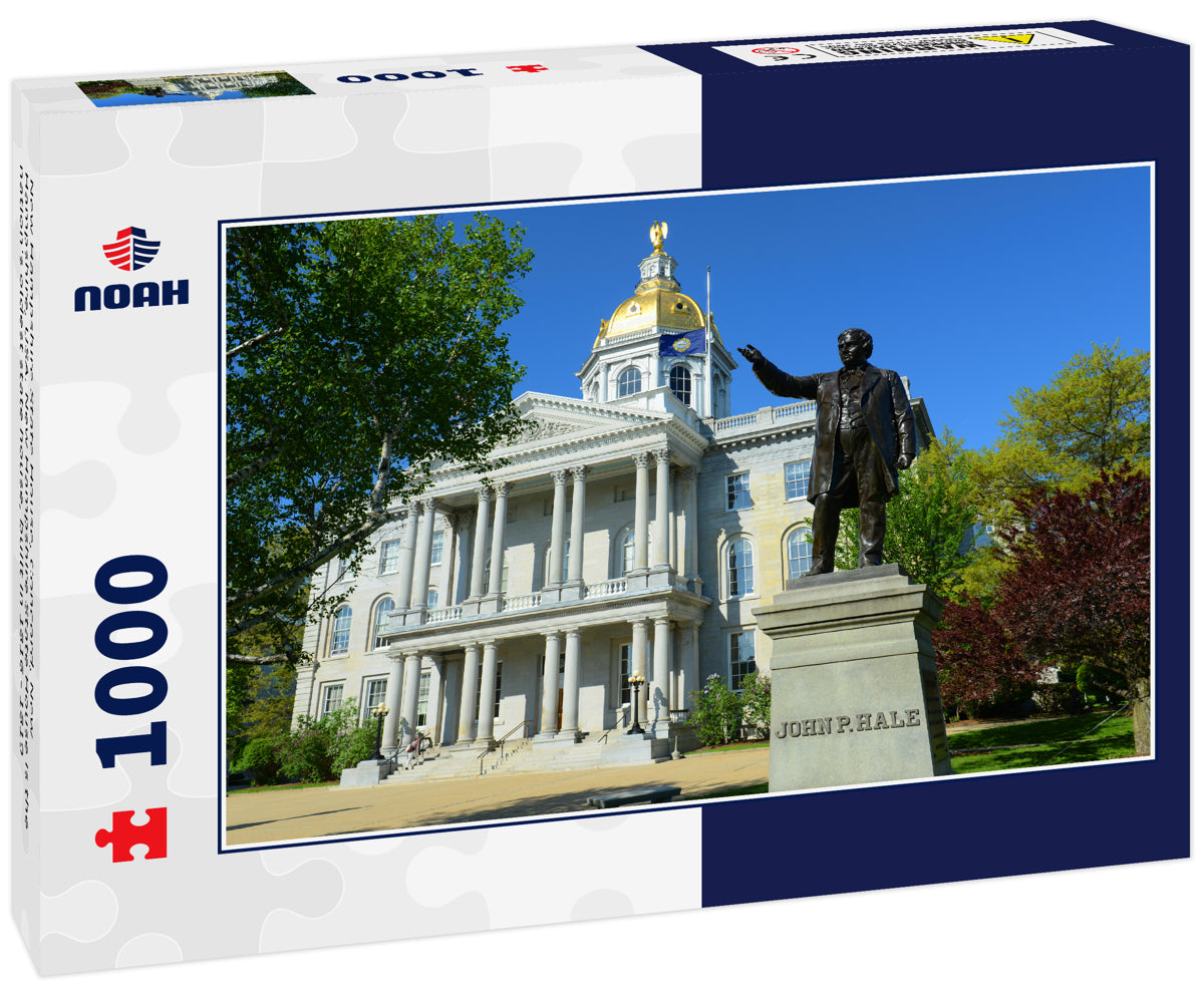 New Hampshire State House, Concord, New Hampshire, USA. New Hampshire State House is the nation's oldest state house, built in 1816 - 1819