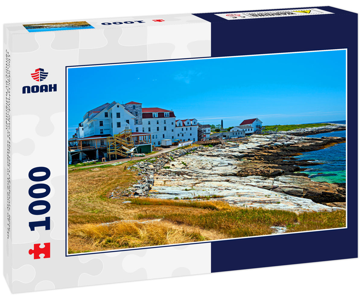 The Star Island, one of the Isles of Shoals, New Hampshire. Island was settled in the early of 17th century by fishermen