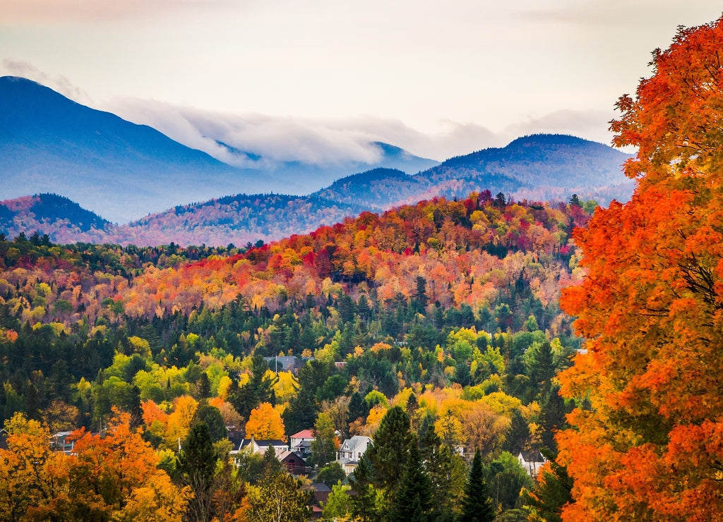Peak Fall Colors in New England, New Hampshire