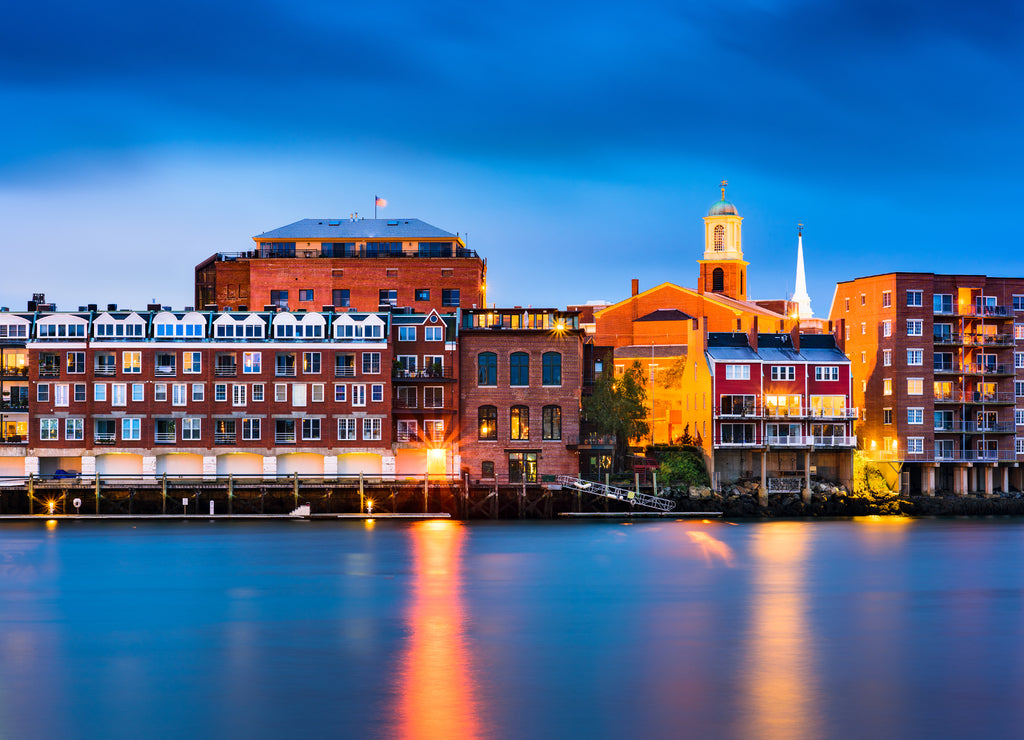 Portsmouth, New Hampshire Skyline