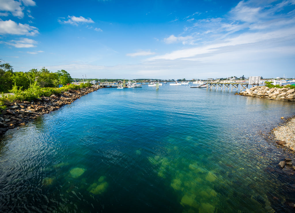Rye Harbor, in Rye, New Hampshire