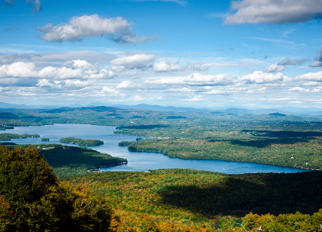 View of Sunapee lake, New Hampshire